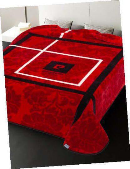 Κουβέρτα Nancy 261 Υπέρδιπλη 220x240 Κόκκινο