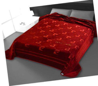 Κουβέρτα Nancy 654 Υπέρδιπλη 220x240 Κόκκινο