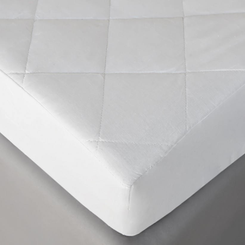 Melinen Προστατευτικο Στρωματος Υπερδιπλο 160x200+40 Καπιτονε Λευκό - Image 2