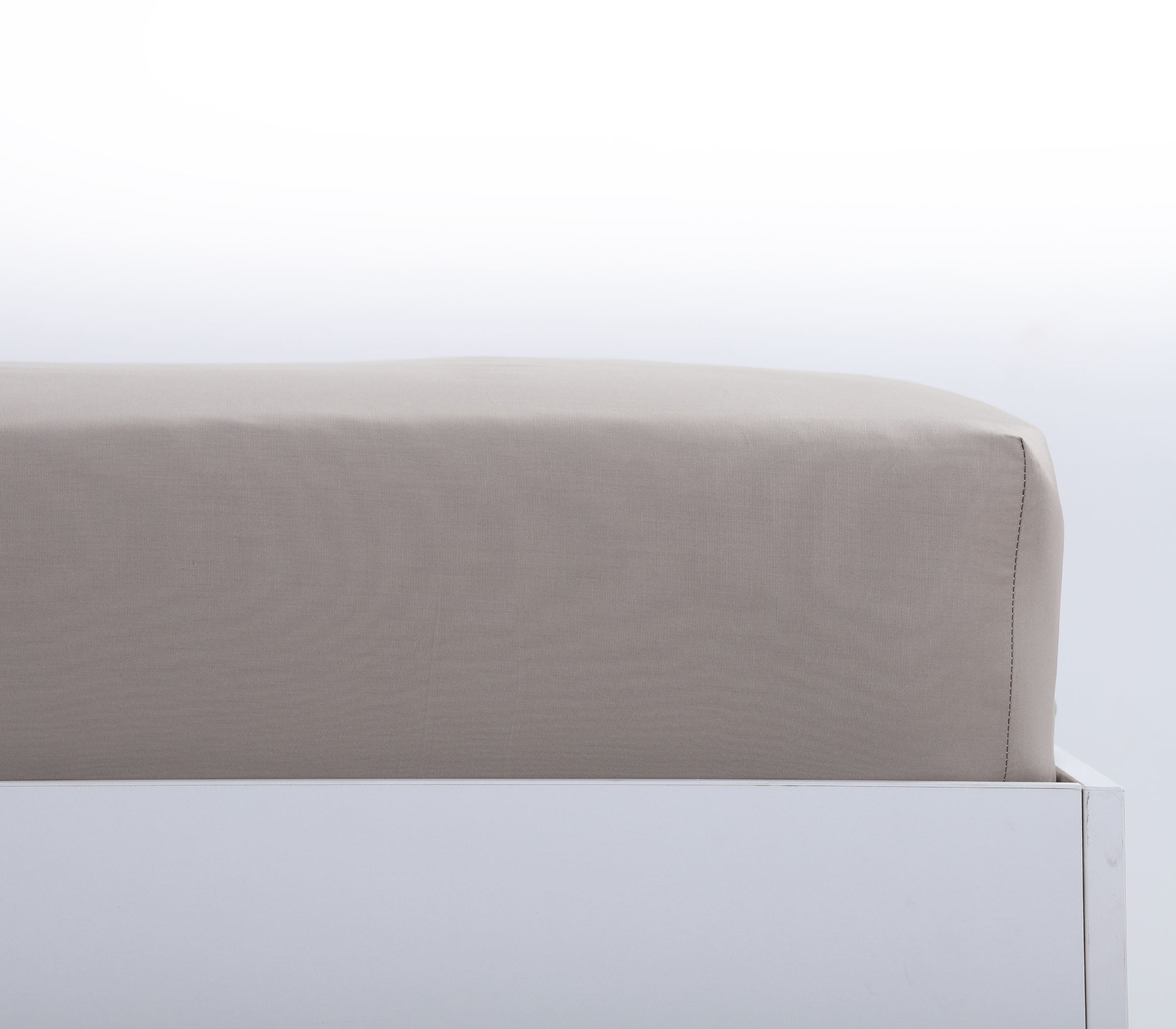 Nef-Nef Homeware Μεμονωμένο Σεντόνι Nautica Coast Υπέρδιπλο Με Λάστιχο 160x200+35 Ecru