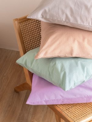 Palamaiki Ζεύγος Μαξιλαροθήκες 52x72 TOTEM LILAC