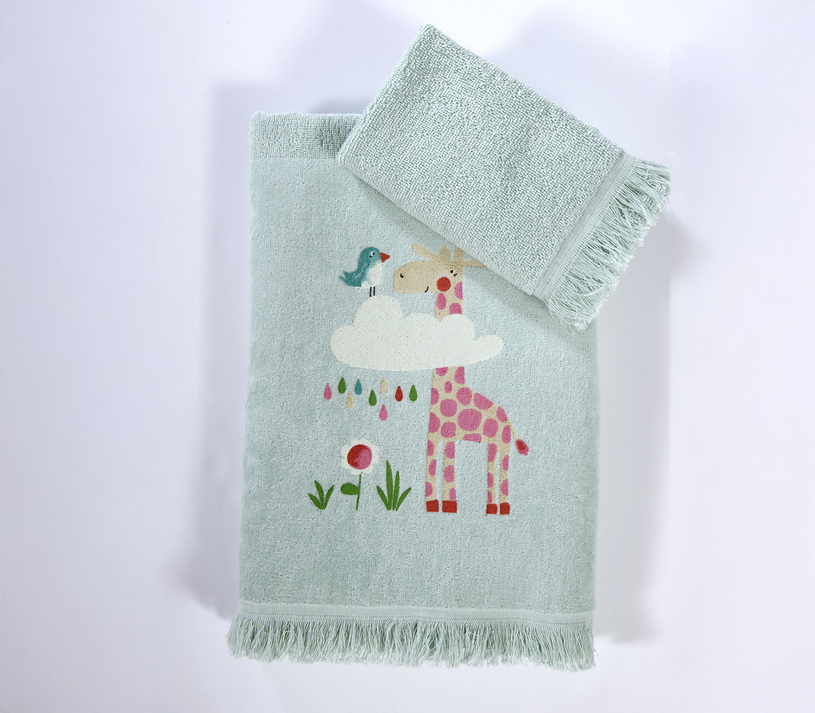ΠΑΙΔΙΚΕΣ ΠΕΤΣΕΤΕΣ ΣΕΤ 2TMX SKY IS A ZOO NEF-NEF HOMEWARE MINT - Image 2