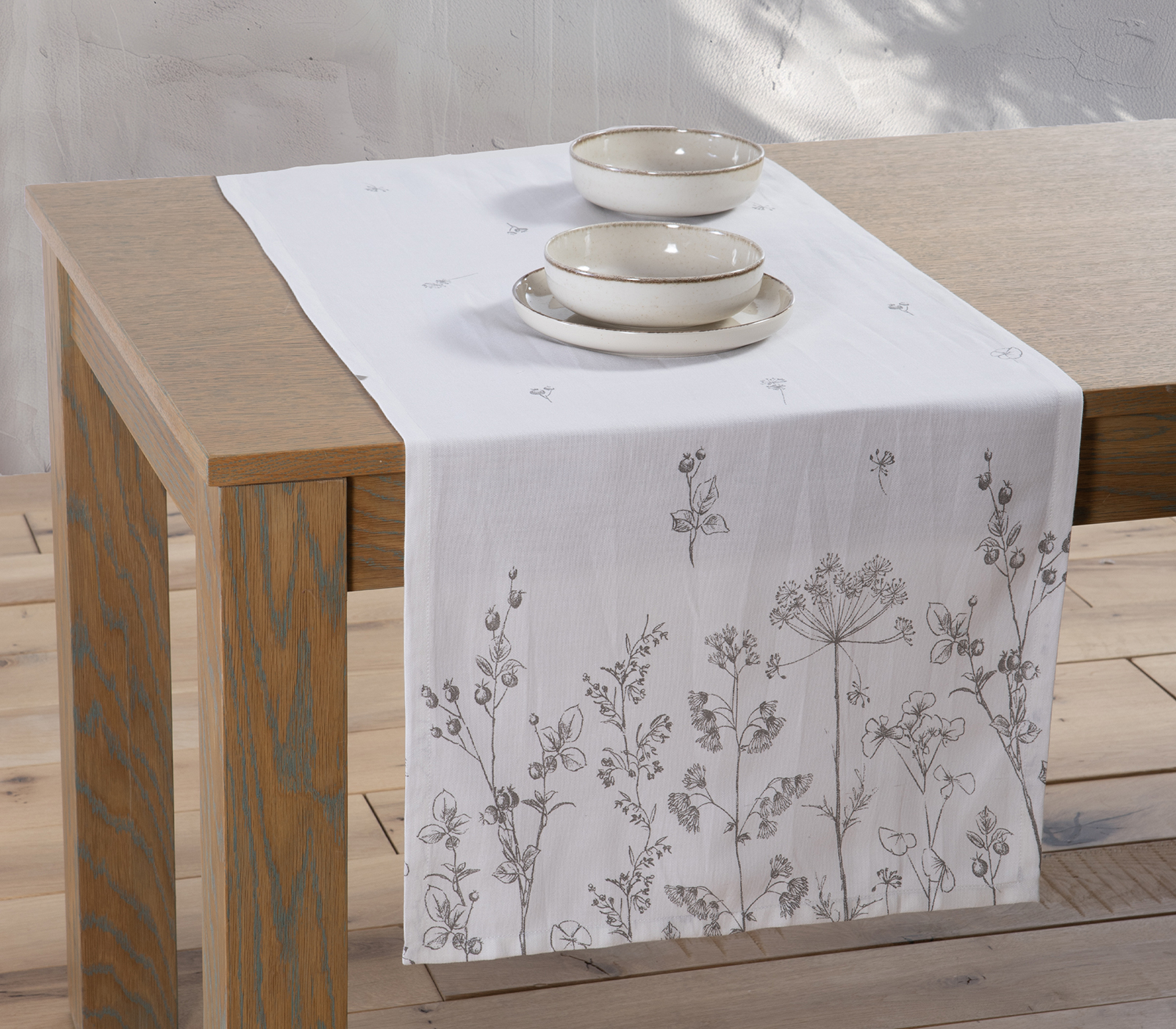 ΤΡΑΒΕΡΣΑ CLARIS 45Χ140 NEF-NEF HOMEWARE ECRU - Image 2