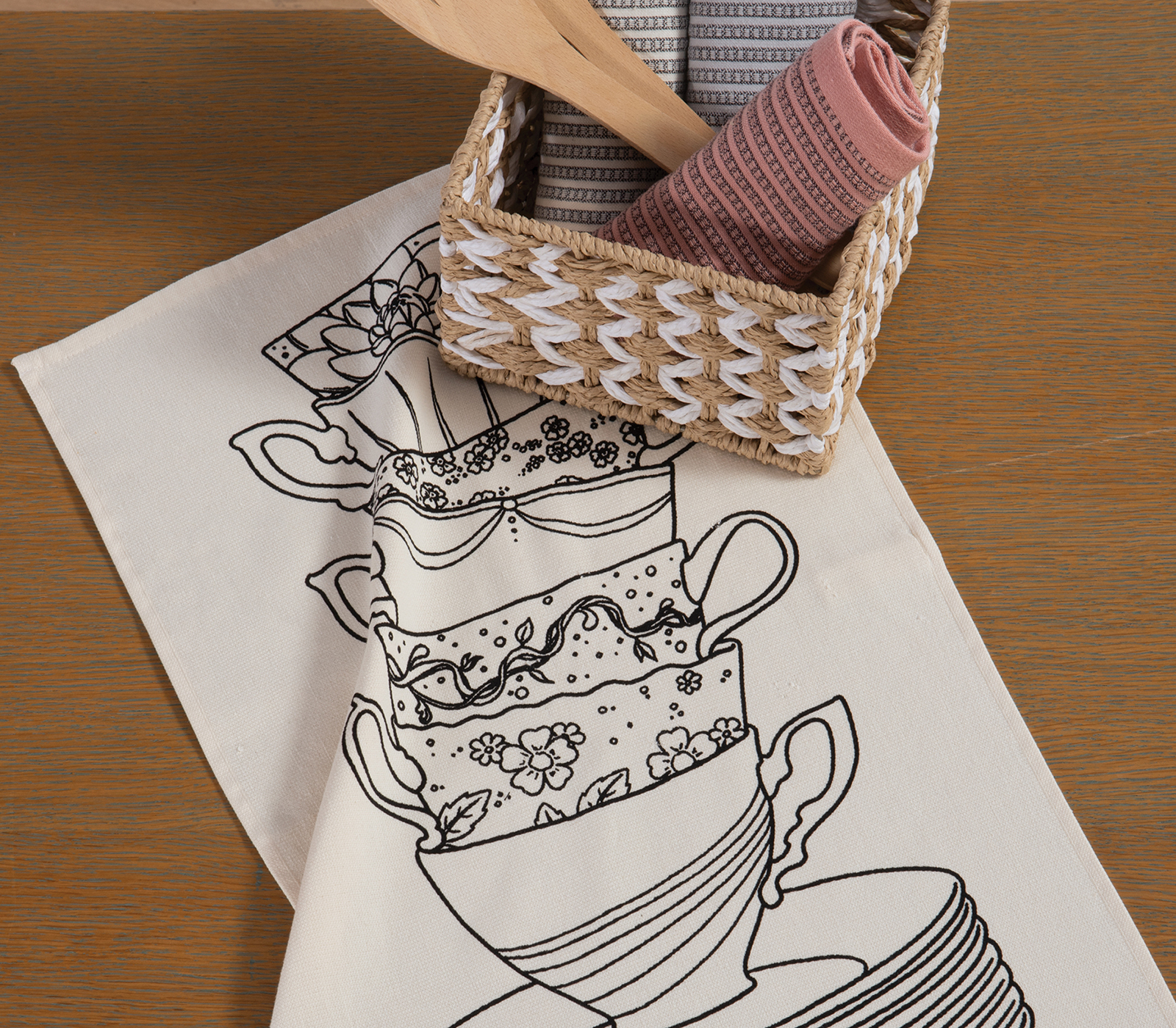 Nef-Nef Homeware ΠΟΤΗΡΟΠΑΝΟ ΒΑΜΒ-ΠΟΛ CLEAR LINES 40Χ60 ECRU - Image 3