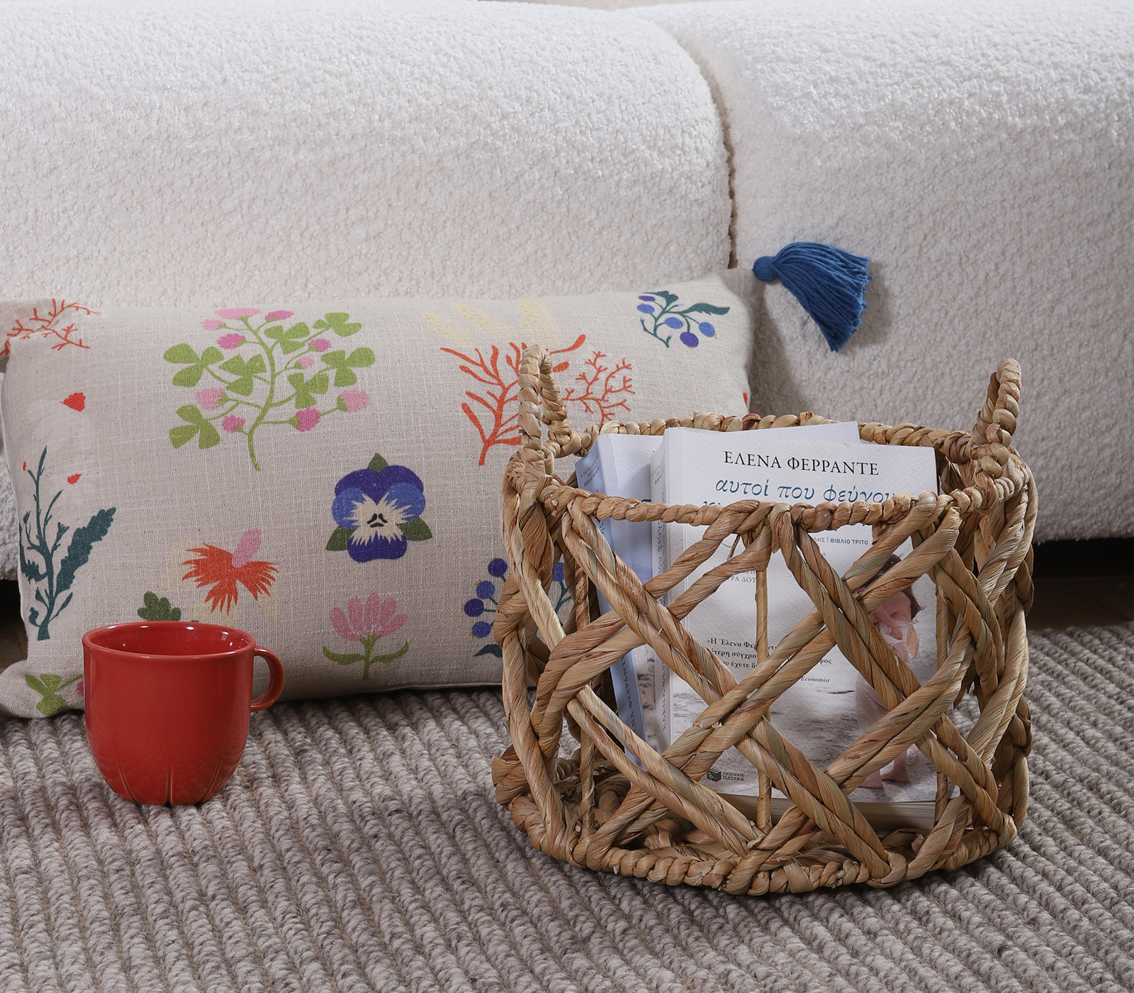 Nef-Nef Homeware ΚΑΛΑΘΙ ΥΑΚΙΝΘ.MESH D:35X22 NATURAL - Image 3