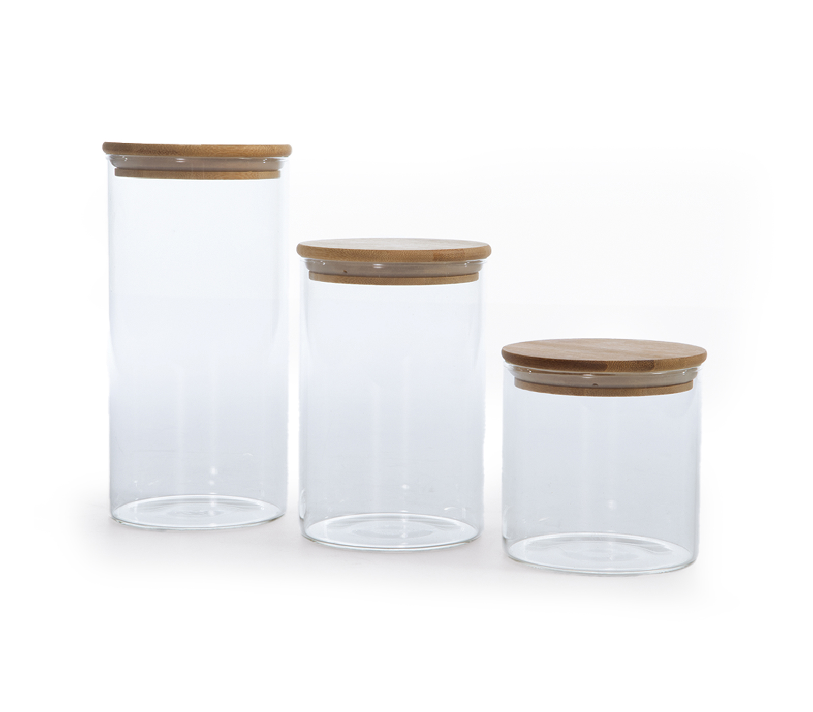 Nef-Nef Homeware ΒΑΖΟ ΓΥΑΛΙΝΟ ΜΕ ΚΑΠΑΚΙ STORE 650ml TRANSPARENT - Image 2