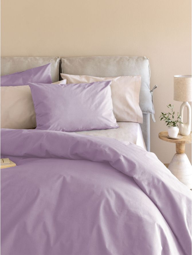 Palamaiki Σετ Μονά Σεντόνια 170x260 ETOILE/2 LILAC Χωρίς Λάστιχο
