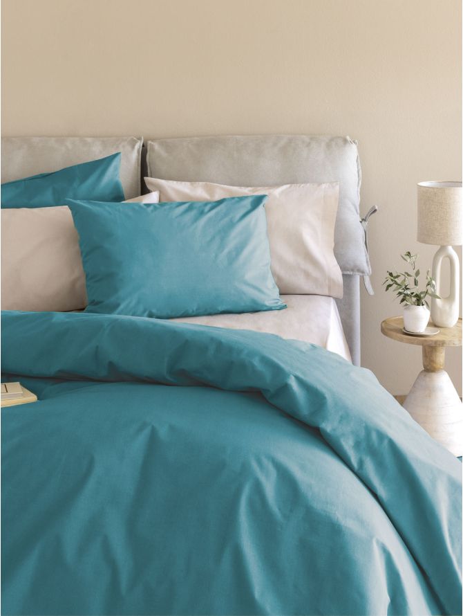 Palamaiki Σεντόνι King size 265x275 ETOILE/2 PETROL Χωρίς Λάστιχο