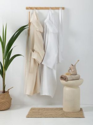 Palamaiki Μπουρνούζι Bath Collection MOUS NATURAL