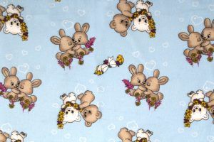 Dimcol Σεντονακι Λίκνου 80x110 Little Brothers 147 sky blue