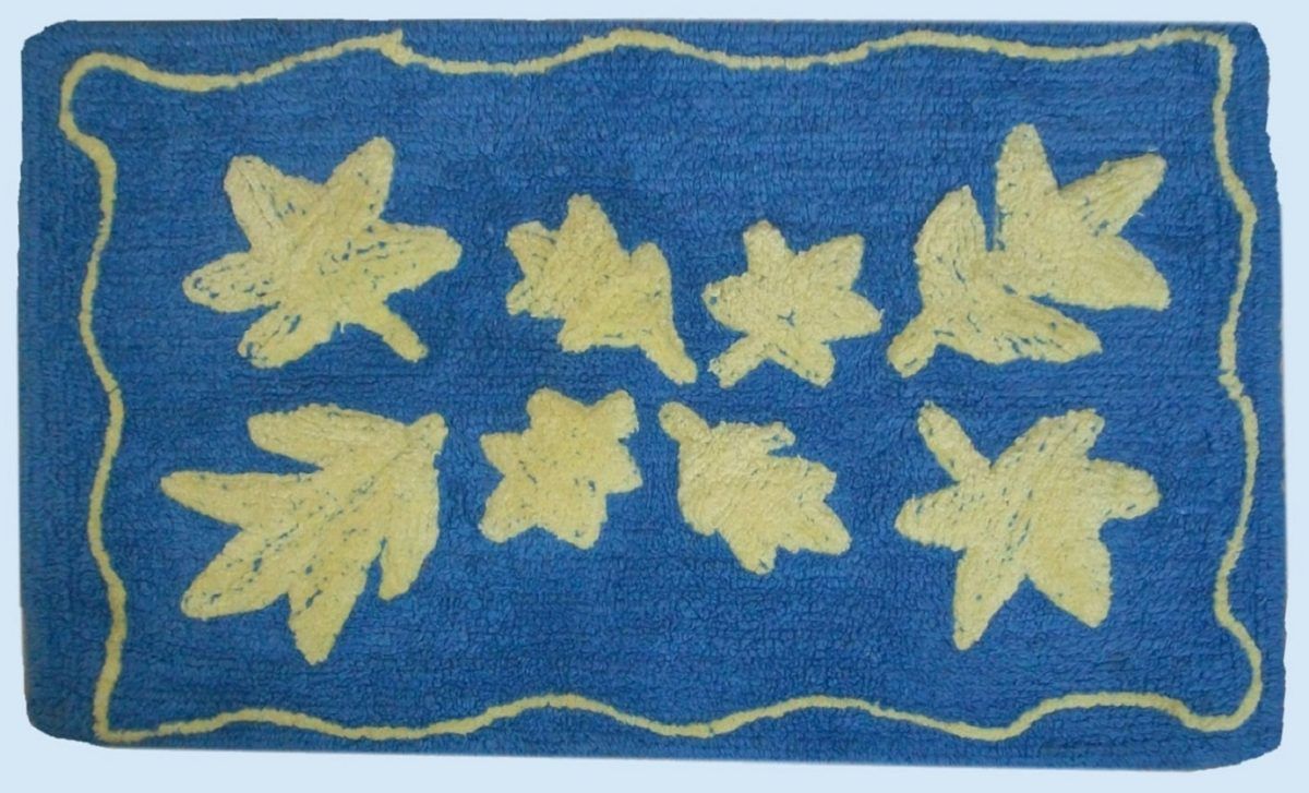 Dimcol Πατακι Μπανιου 50x85 Φύλλο Blue