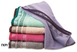 Dimcol Πετσετα 50x90 Ζακαρ Zero Twist Θαλεια Γκρι