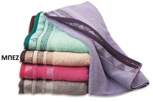 Dimcol Πετσετα 50x90 Ζακαρ Zero Twist Θαλεια Μπεζ