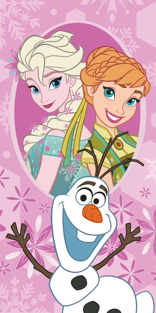Disney Dimcol Πετσέτα Θαλασσης Βελουτε Frozen 44 70x140