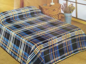 Dimcol Κουβερτα Υπέρδιπλη 220x240 Ισπανιας Paduana Blue