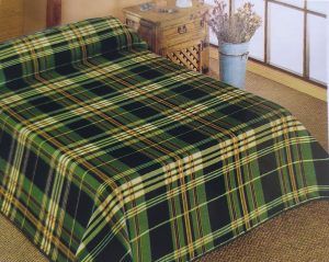 Dimcol Κουβερτα Υπέρδιπλη 220x240 Ισπανιας Paduana Green