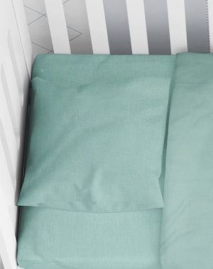 Dimcol Μαξιλαροθηκη 35x45 Solid 497 Aqua