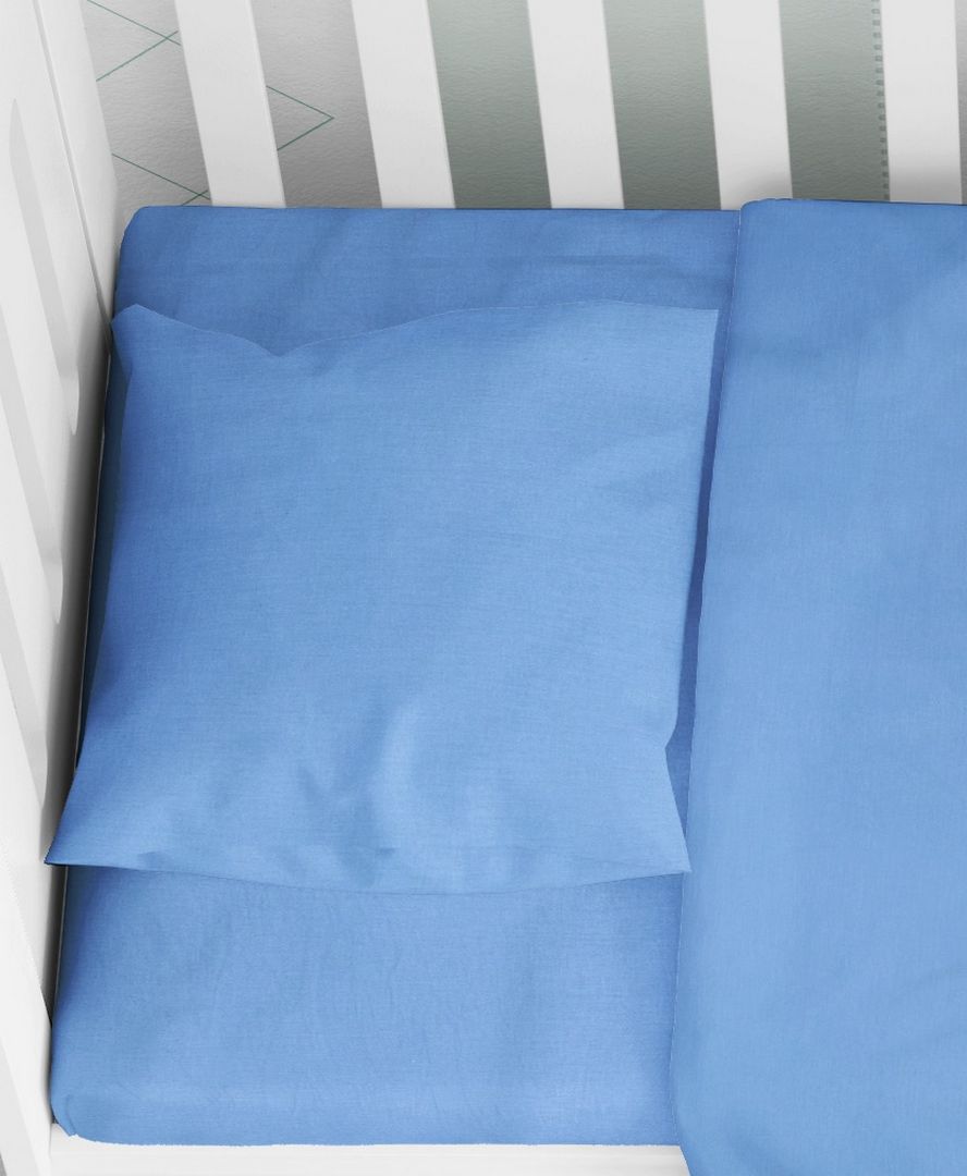Dimcol Μαξιλαροθηκη 35x45 Solid 498 Sky Blue