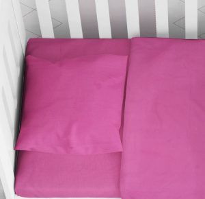Dimcol Μαξιλαροθηκη 35x45 Solid 499 Fuchsia