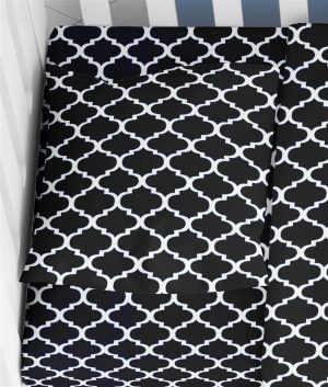 Dimcol Μαξιλαροθήκη 35x45 Windows 175 Dark Blue-white