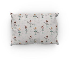 Dimcol Μαξιλαροθήκη 50x70 Μπαλαρίνα 166 Green