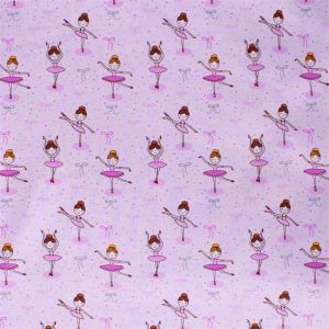 Dimcol Σεντόνι Λίκνου 80x110 Μπαλαρίνα 167 Lila