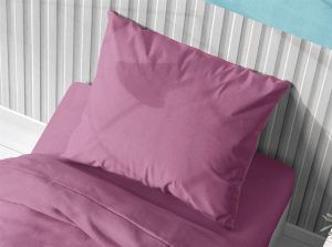 Dimcol Μαξιλαροθηκη 50x70 Solid 492 Lila