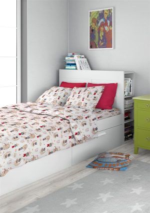 Dimcol Παπλωμα Μονό 160x240 Reach The Stars 190 Beige