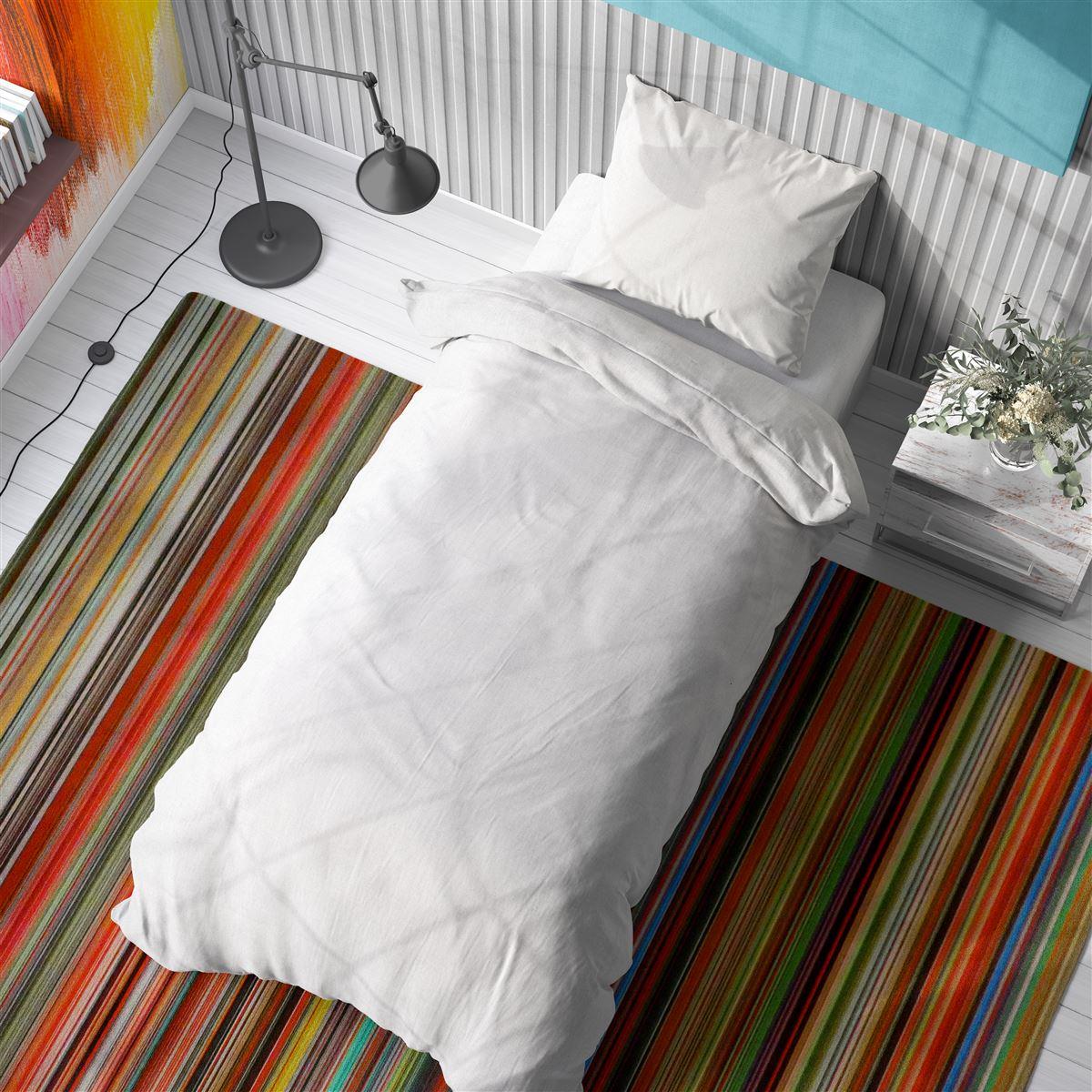 Dimcol Σετ Σεντόνια 3 Τεμ Μονά 160x240 Solid 491 White