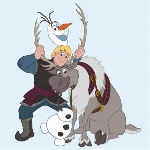 Disney Dimcol Λαβετα 30x30 Frozen 130