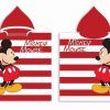 Disney Dimcol Ποντσο Παραλίας 50x100 Mickey 11