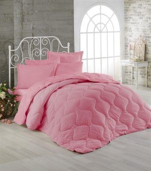 DIMcol ΚΟΥΒΕΡΤΟΠΑΠΛΩΜΑ Γούνα-Fleece 680 gsm 1920 Pink C12 220X240 Polyester