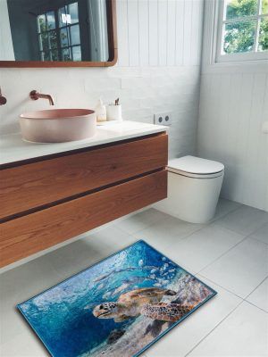 DIMcol ΑΝΤΙΟΛΙΣΘΗΤΙΚΟ ΠΑΤΑΚΙ Sea Turtle 261 50X85 Polyester 100%