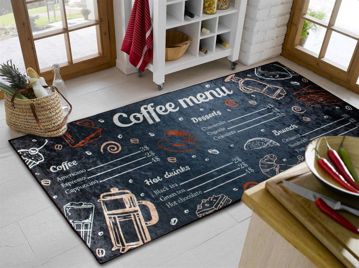 DIMcol ΧΑΛΑΚΙ ΚΟΥΖΙΝΑΣ Coffee Menu 263 67X150 Polyester 100%