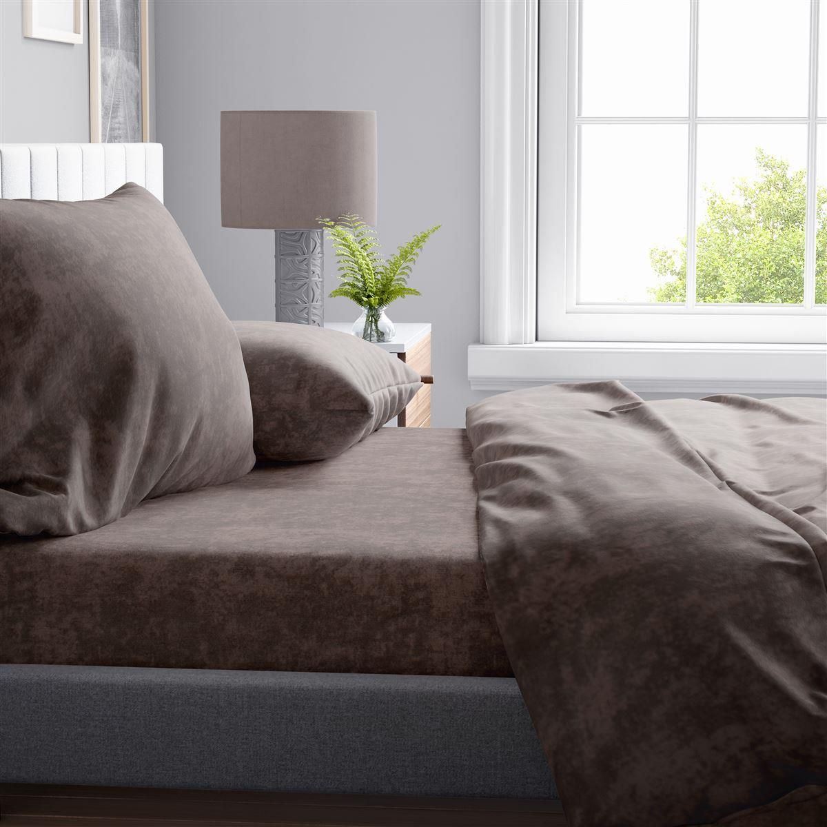 DIMcol ΣΕΝΤΟΝΙ 1 τεμ Shadow 22 160X240 Brown Cott/Pol 70/30