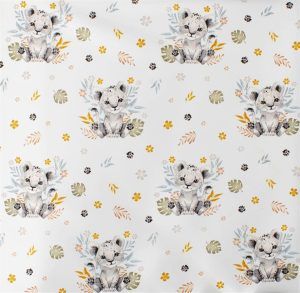 DIMcol ΠΑΝΑ ΧΑΣΕΣ bebe Lion Cub 531 80X80 Grey Cotton 100%