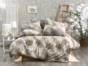 DIMcol ΣΕΝΤΟΝΙΑ ΕΜΠΡΙΜΕ ΣΕΤ 4 τεμ Forest 311 240X270 Beige Cott/Pol 70/30