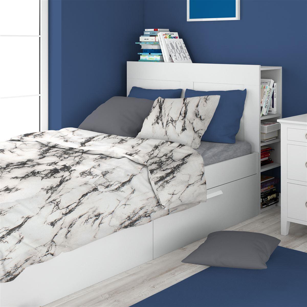 DIMcol ΣΕΝΤΟΝΙΑ ΕΜΠΡΙΜΕ ΣΕΤ 3 τεμ Έμμυ 381 160X240 White Cott/Pol 70/30