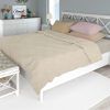 DIMcol ΚΟΥΒΕΡΤΑ ΠΙΚΕ Μονόχρωμη 220X250 Έλεφαντ 100% Cotton