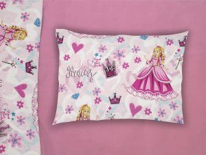 DIMcol ΜΑΞΙΛΑΡΟΘΗΚΗ ΕΜΠΡΙΜΕ bebe Princess 390 35X45 Pink Cott/Pol 70/30