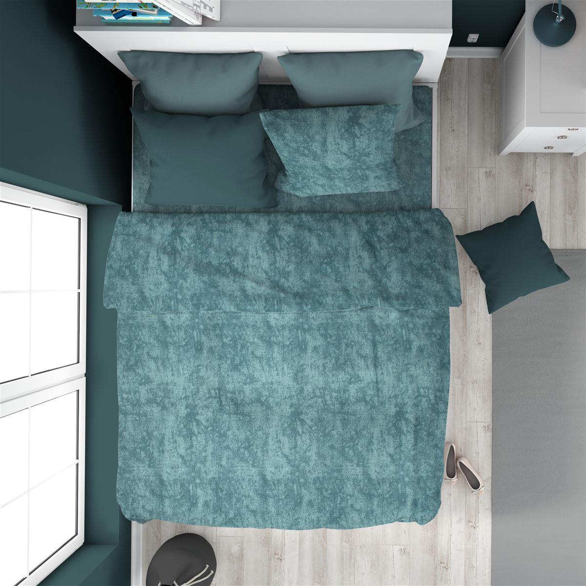 DIMcol ΠΑΠΛΩΜΑ Premium Shadow 616 160X240 Petrol 100% Cotton