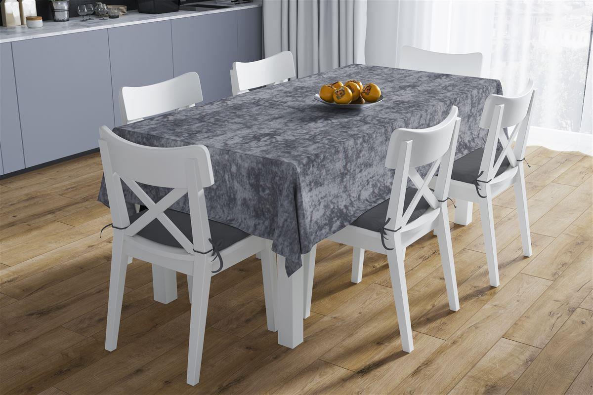 DIMcol ΑΛΕΚΙΑΣΤΟ ΣΕΤ 2 τεμ (ΤΡΑΠ/ΛΟ 140X220 & ΤΡΑΒΕΡΣΑ 40X220) Panama Shadow Dark Grey 70/30 Cott/Pol