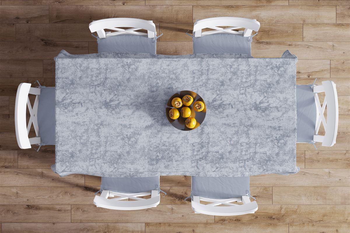DIMcol ΑΛΕΚΙΑΣΤΟ ΣΕΤ 2 τεμ (ΤΡΑΠ/ΛΟ 140X220 & ΤΡΑΒΕΡΣΑ 40X220) Panama Shadow Light Grey 70/30 Cott/Pol - Image 2