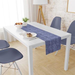 DIMcol ΤΡΑΒΕΡΣΑ ΑΛΕΚΙΑΣΤΗ 40X180 Panama Shadow Dark Blue 70/30 Cott/Pol