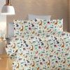 DIMcol ΠΑΠΛΩΜΑΤΟΘΗΚΗ ΕΜΠΡΙΜΕ bebe Zoo 556 120X160 White-Multi 100% Cotton