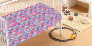 DIMcol Κουβέρτα Fleece φωσφορίζουσα Unicorn 110X140 100% Polyester