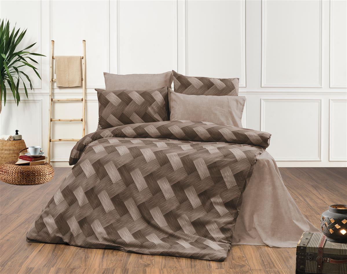 DIMcol ΣΕΝΤΟΝΙΑ ΕΜΠΡΙΜΕ ΣΕΤ 4 τεμ Αλκμήνη 451 240X270 Beige 70/30 Cott/Pol
