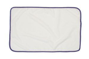 DIMcol Σελτεδάκι Αδιάβροχο bebe 133 Πουά 67X90 Λευκό/Μωβ Cotton 100%