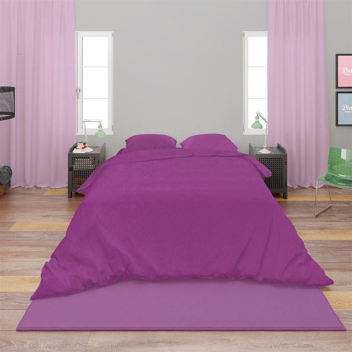 DIMcol Πάπλωμα Solid 501 220X240 Dark Magenta 100% Cotton
