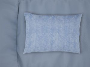 DIMcol Μαξιλαροθήκη bebe Premium Shadow 614 35X45 Sky Blue 100% Cotton